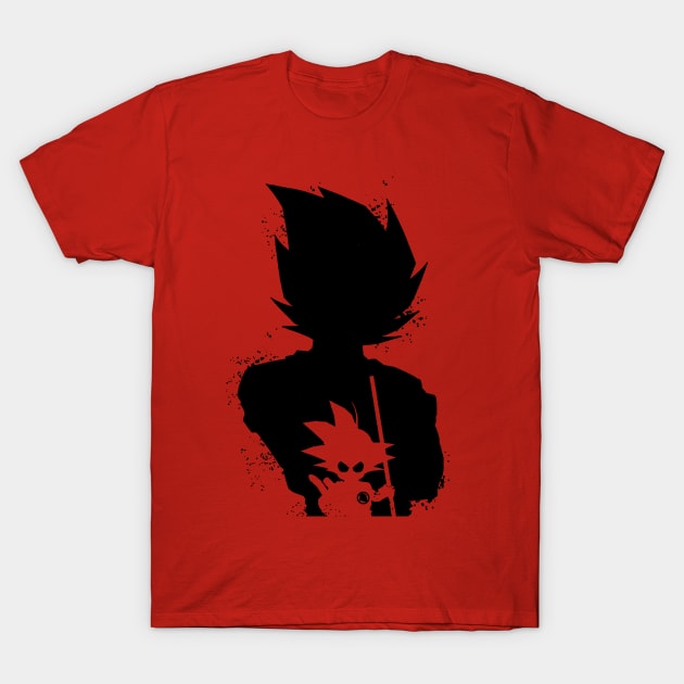 Goku Art T-Shirt by rajjuneja